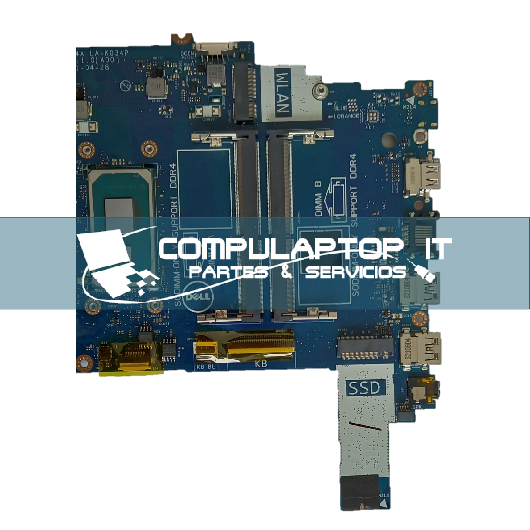 Motherboard Dell Inspiron 3501 Parte: GGCMJ - Image 2
