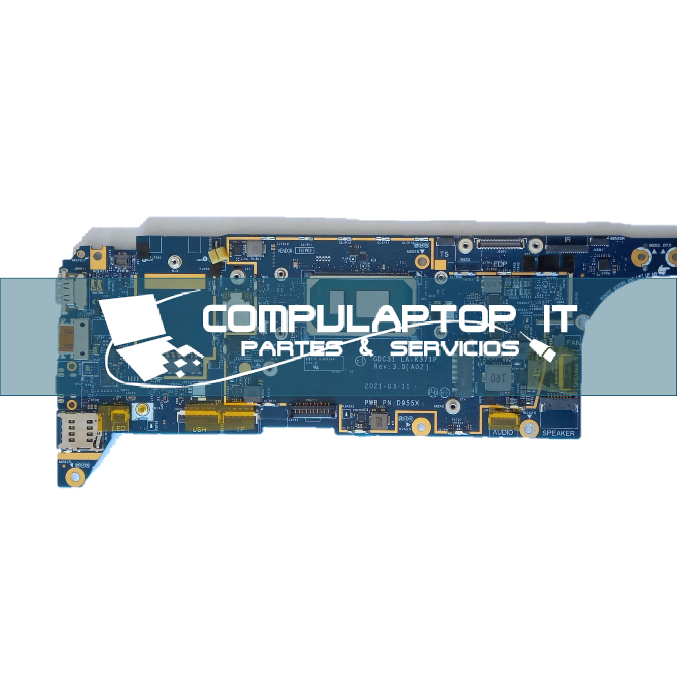Motherboard Dell Latitude 7420 Y 7320 Parte: H2KK6