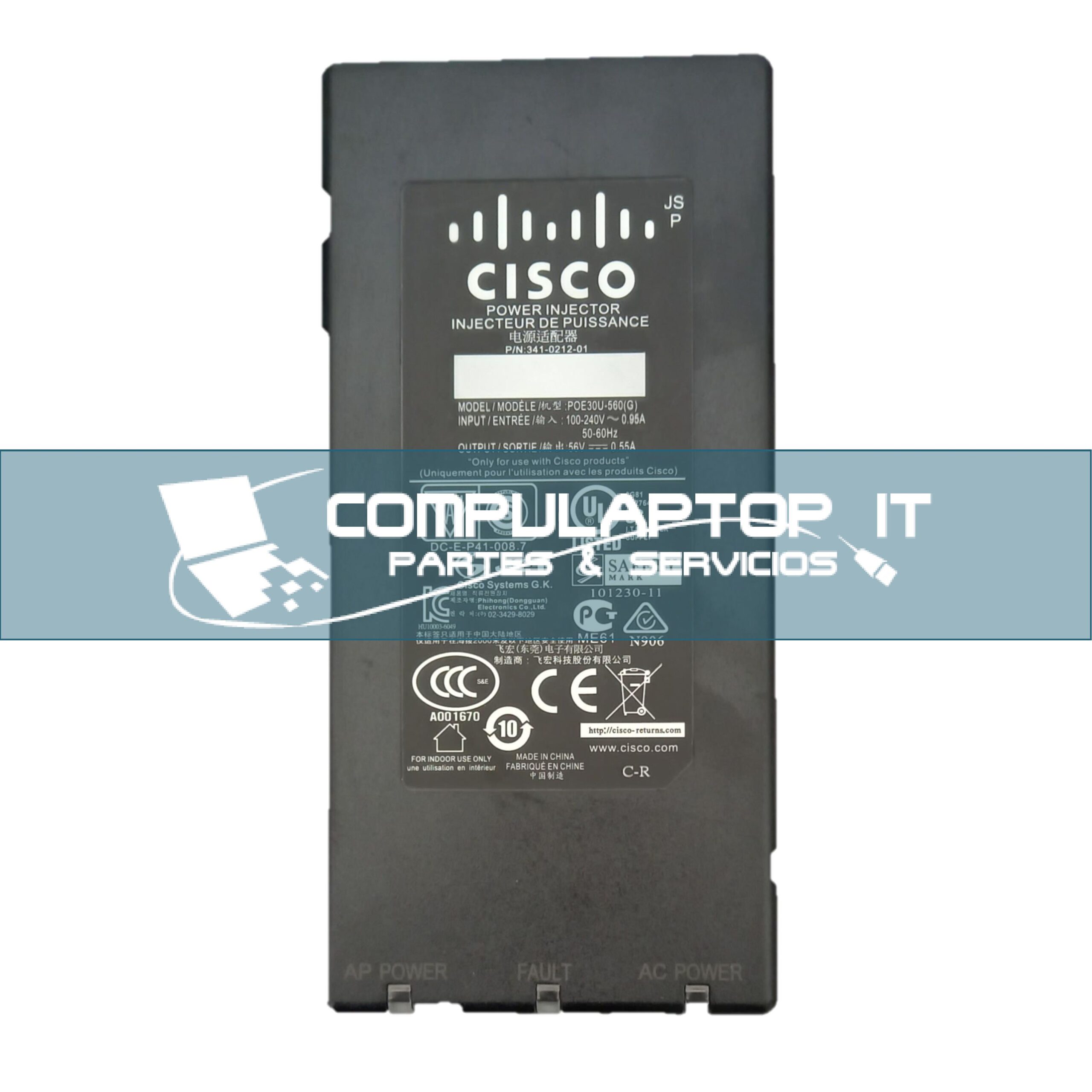 Inyector de Energia Cisco POE30U-560(G)