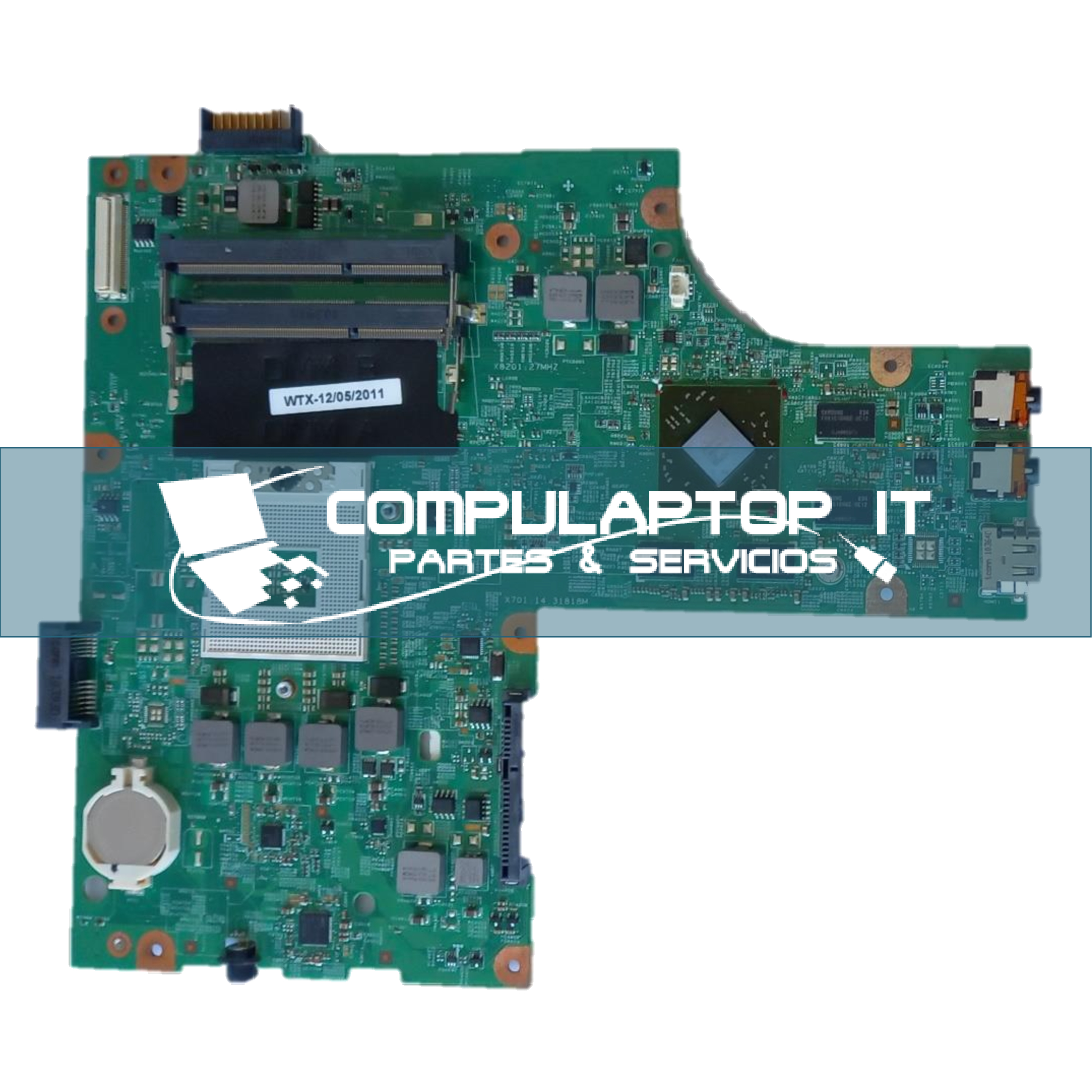 Motherboard Dell Inspiron 15R N5010 Parte: K2WFF