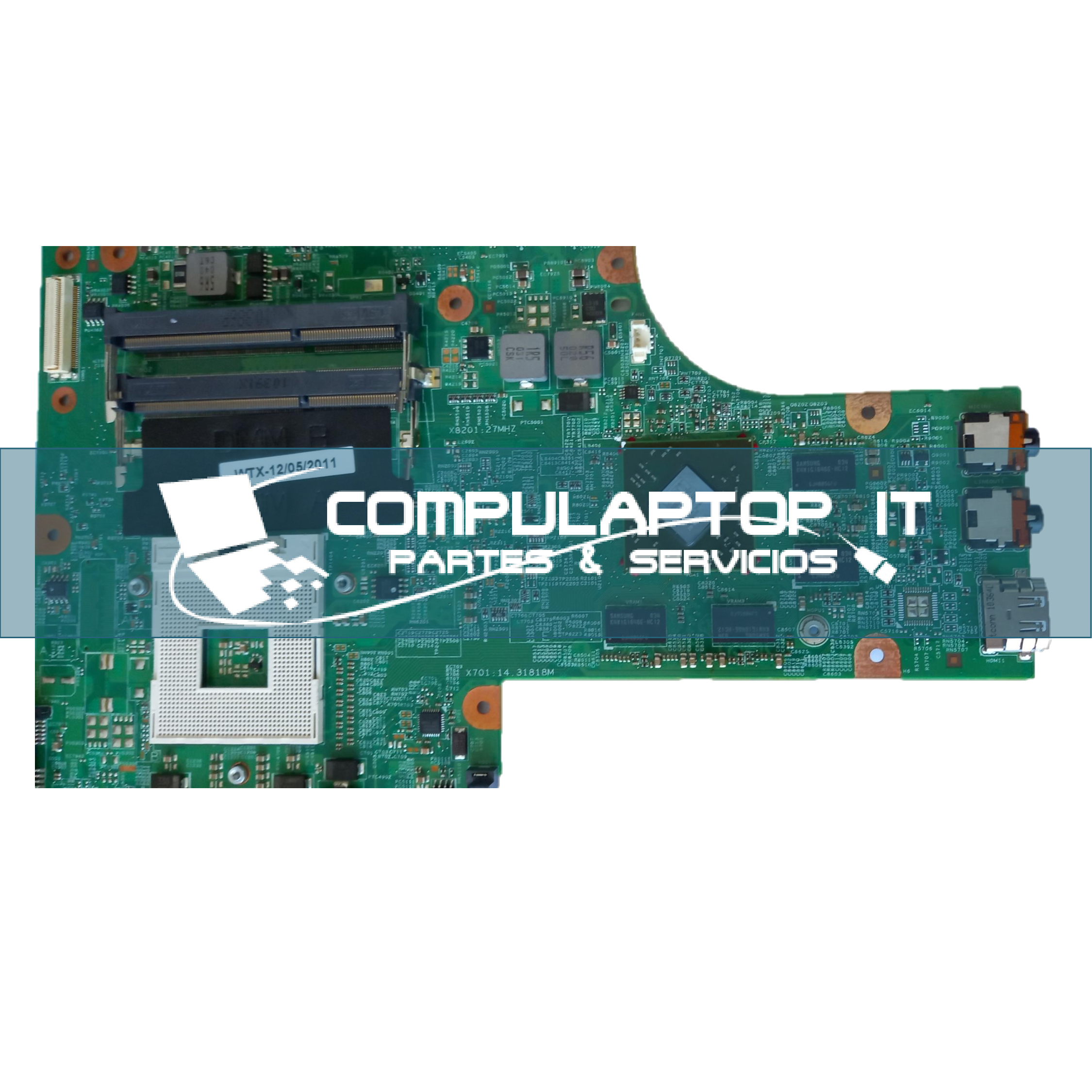 Motherboard Dell Inspiron 15R N5010 Parte: K2WFF - Image 3