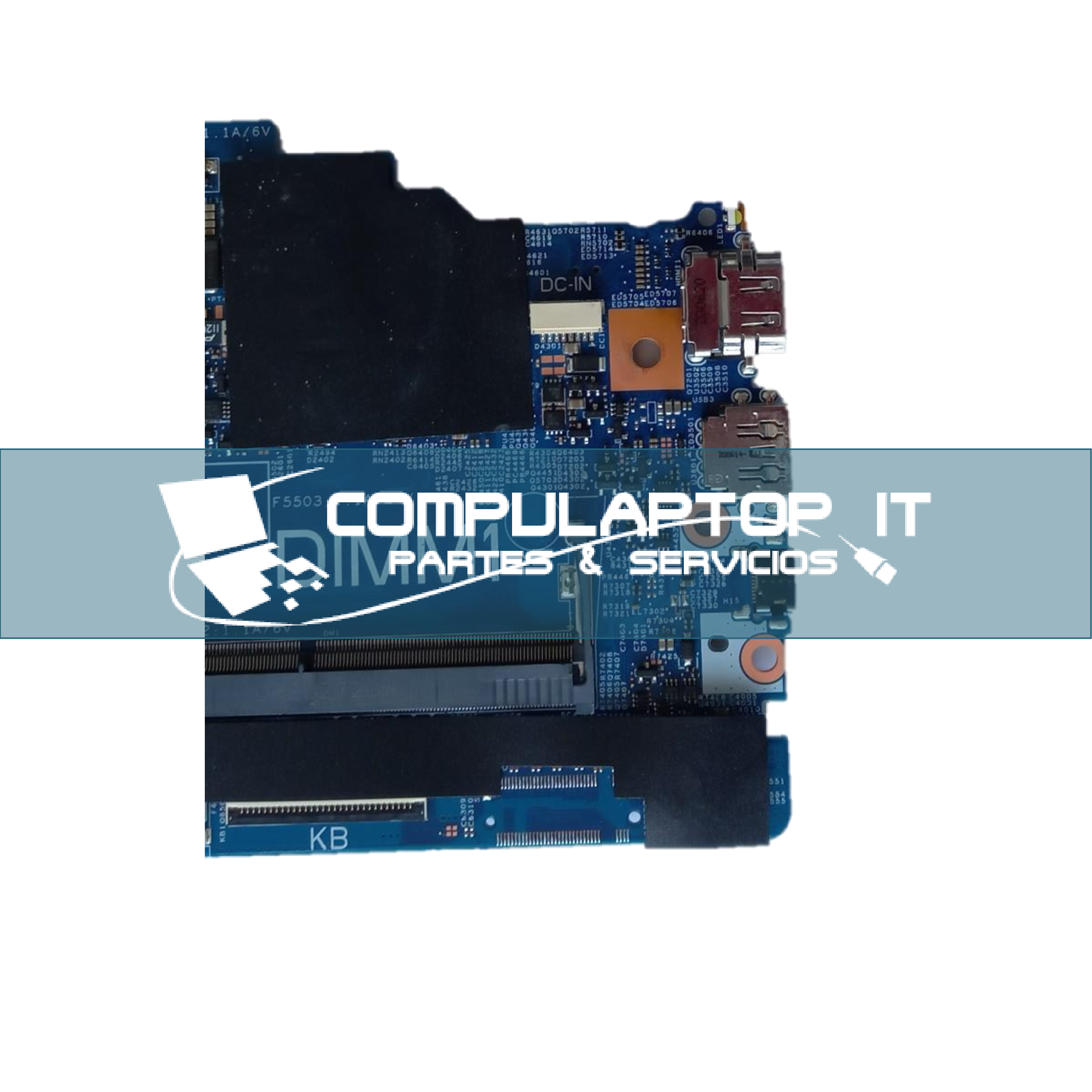 Motherboard Dell Latitude 3410 Parte: PD7RH - Image 2