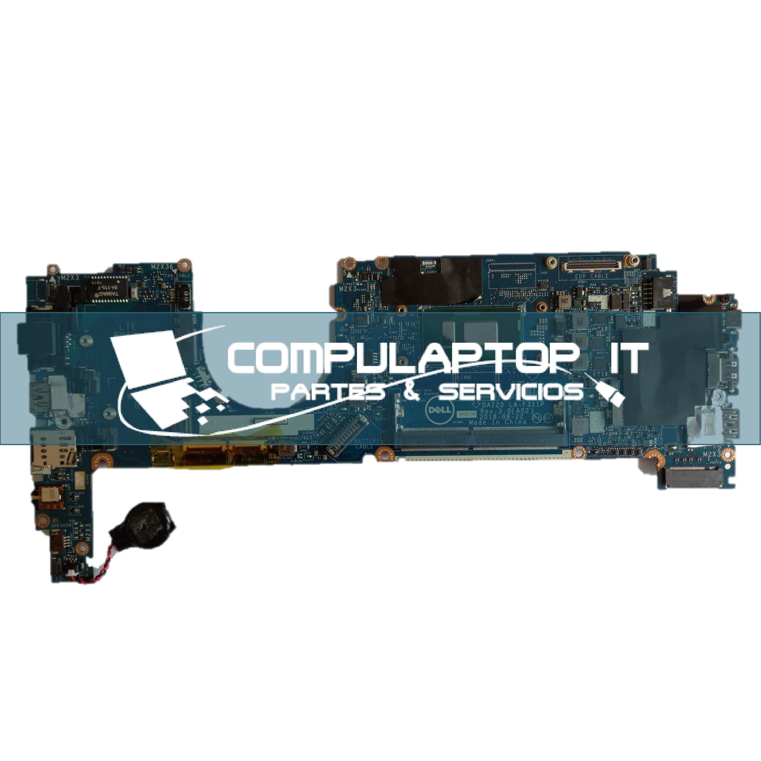 Motherboard Dell Latitude 7290 Y 7390 Parte: T46Y8