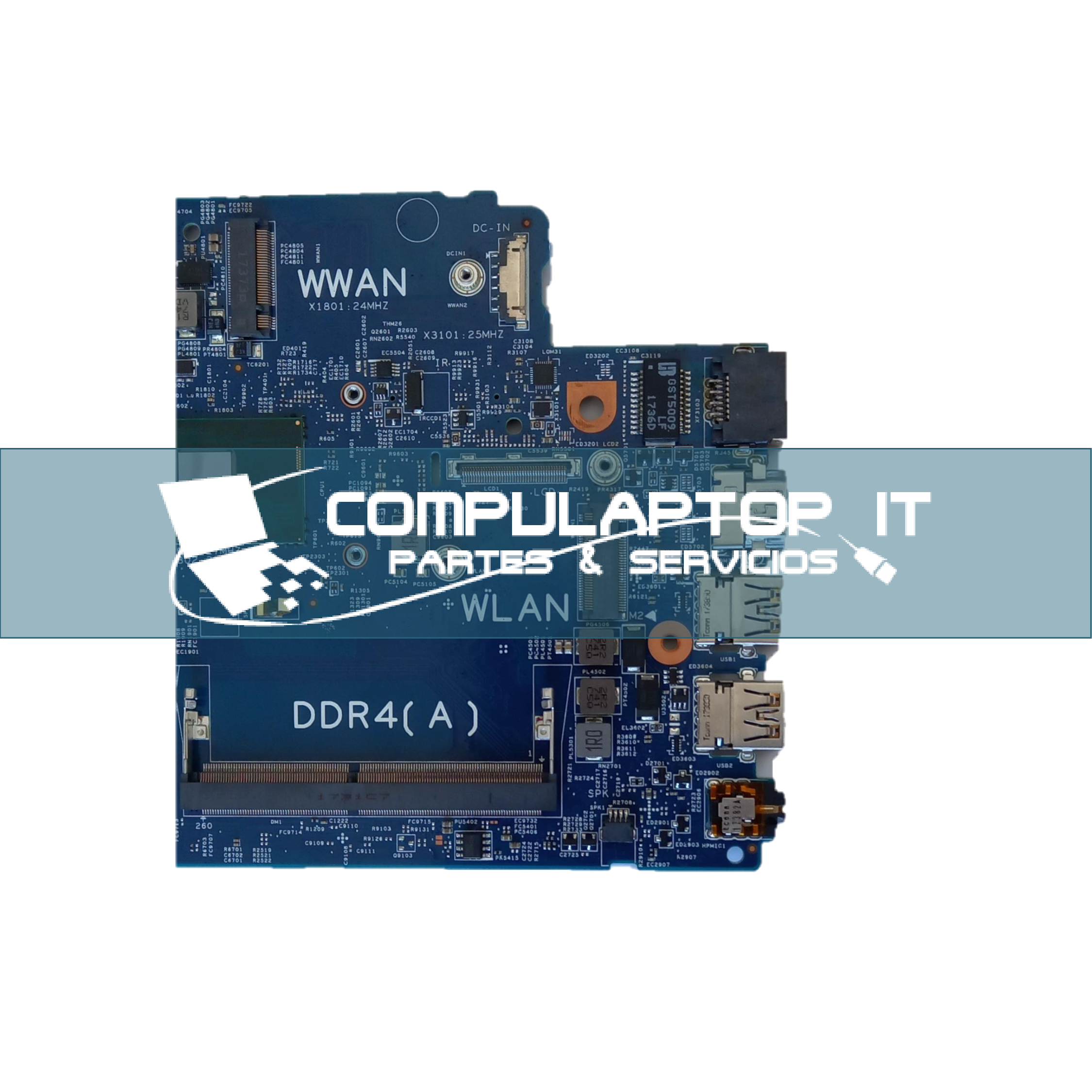 Motherboard Dell Latitude 3840 Y 3580 Parte: TD9WG - Image 2