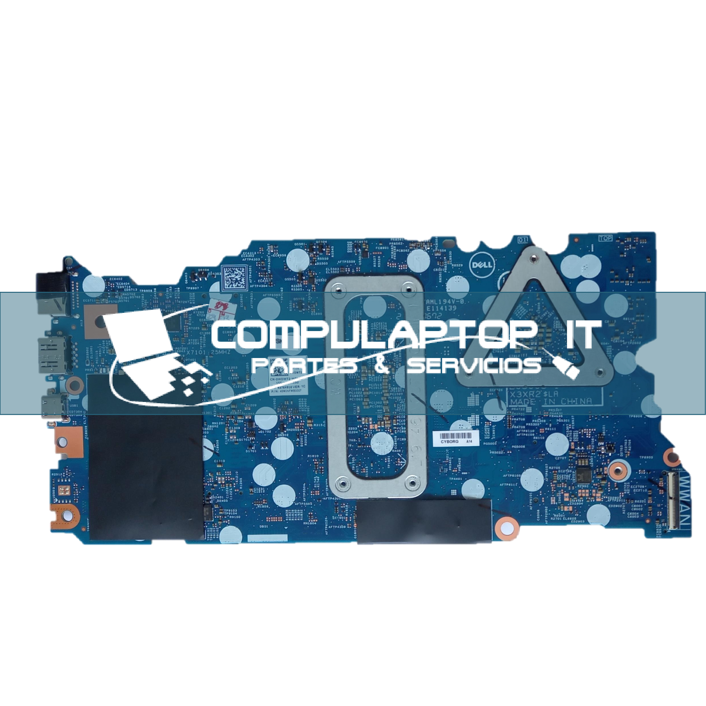 Motherboard Dell Latitude 3420 Parte: WDWT2 - Image 2