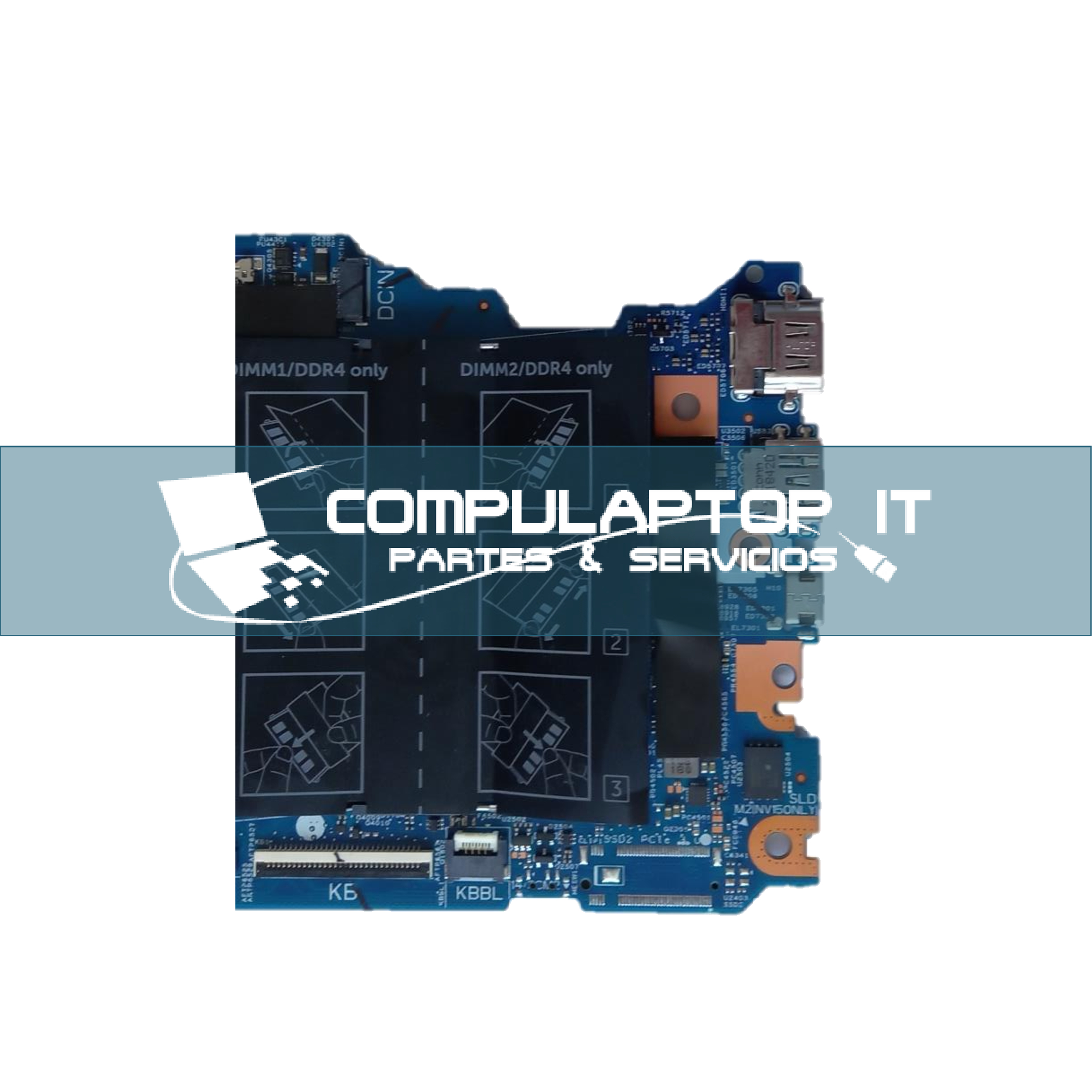Motherboard Dell Latitude 3420 Parte: WDWT2 - Image 3