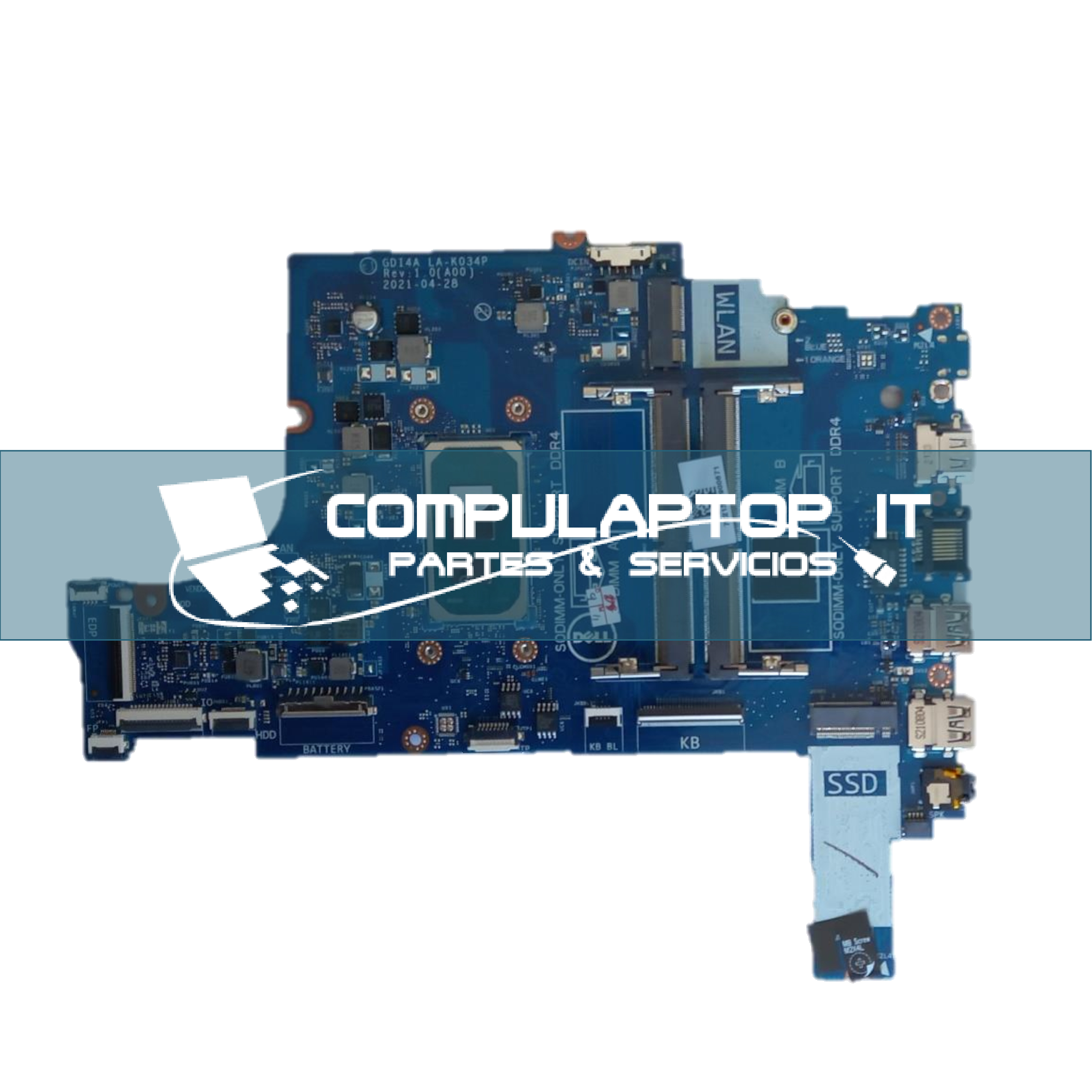 Motherboard Dell Inspiron 15 3501 Parte: XGX0C