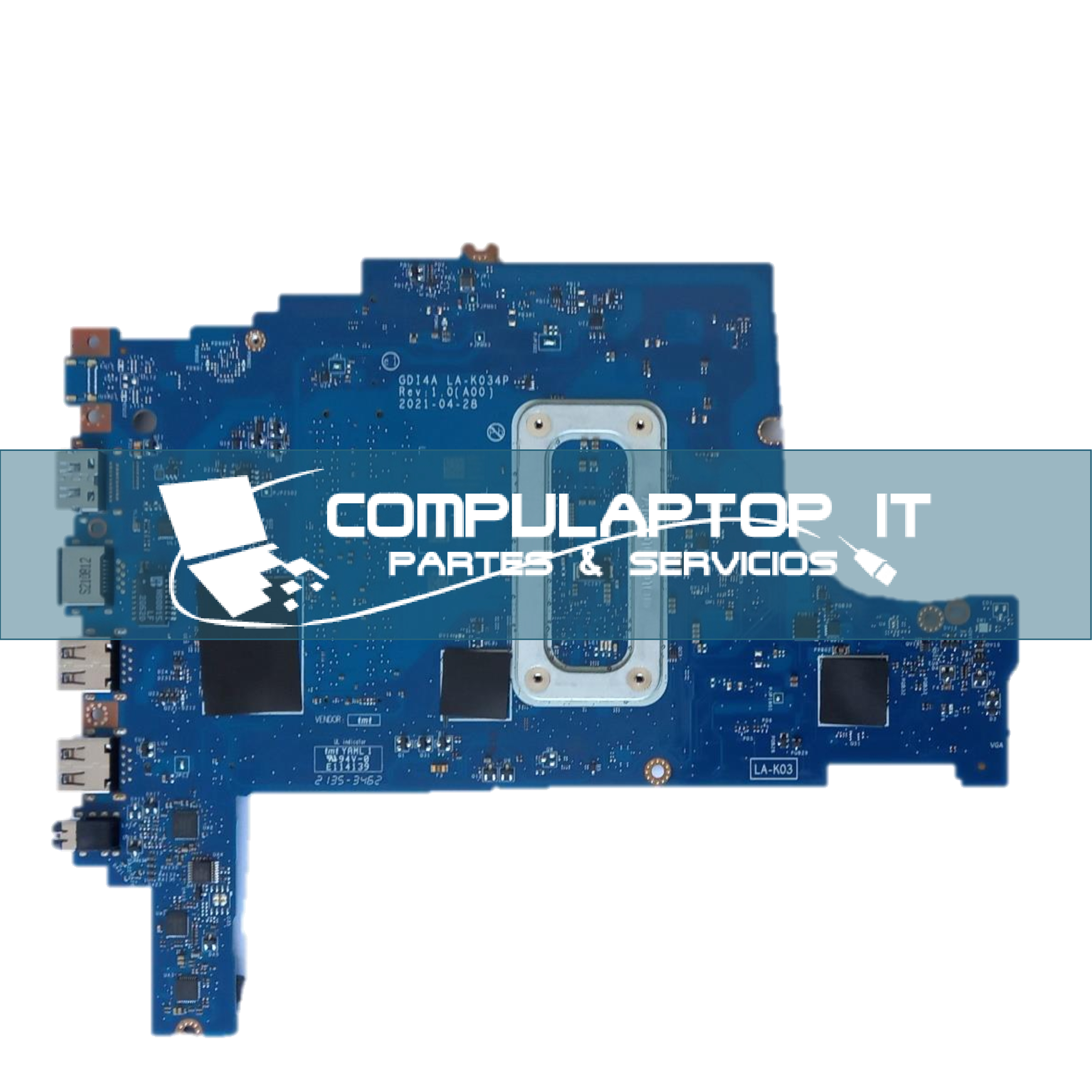 Motherboard Dell Inspiron 15 3501 Parte: XGX0C - Image 2
