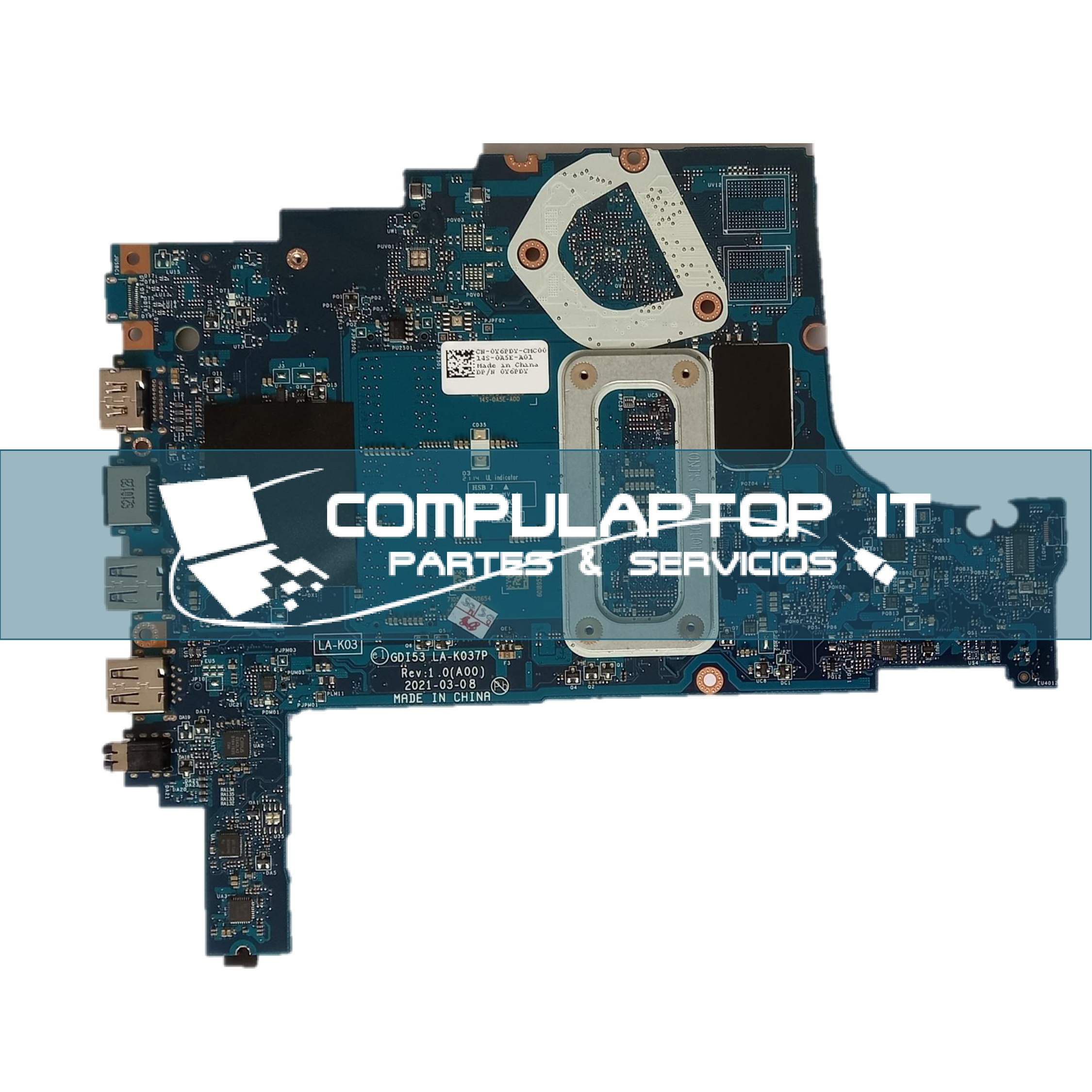 Motherboard Dell Inspiron 15 3505 Parte: Y6PDY - Image 3