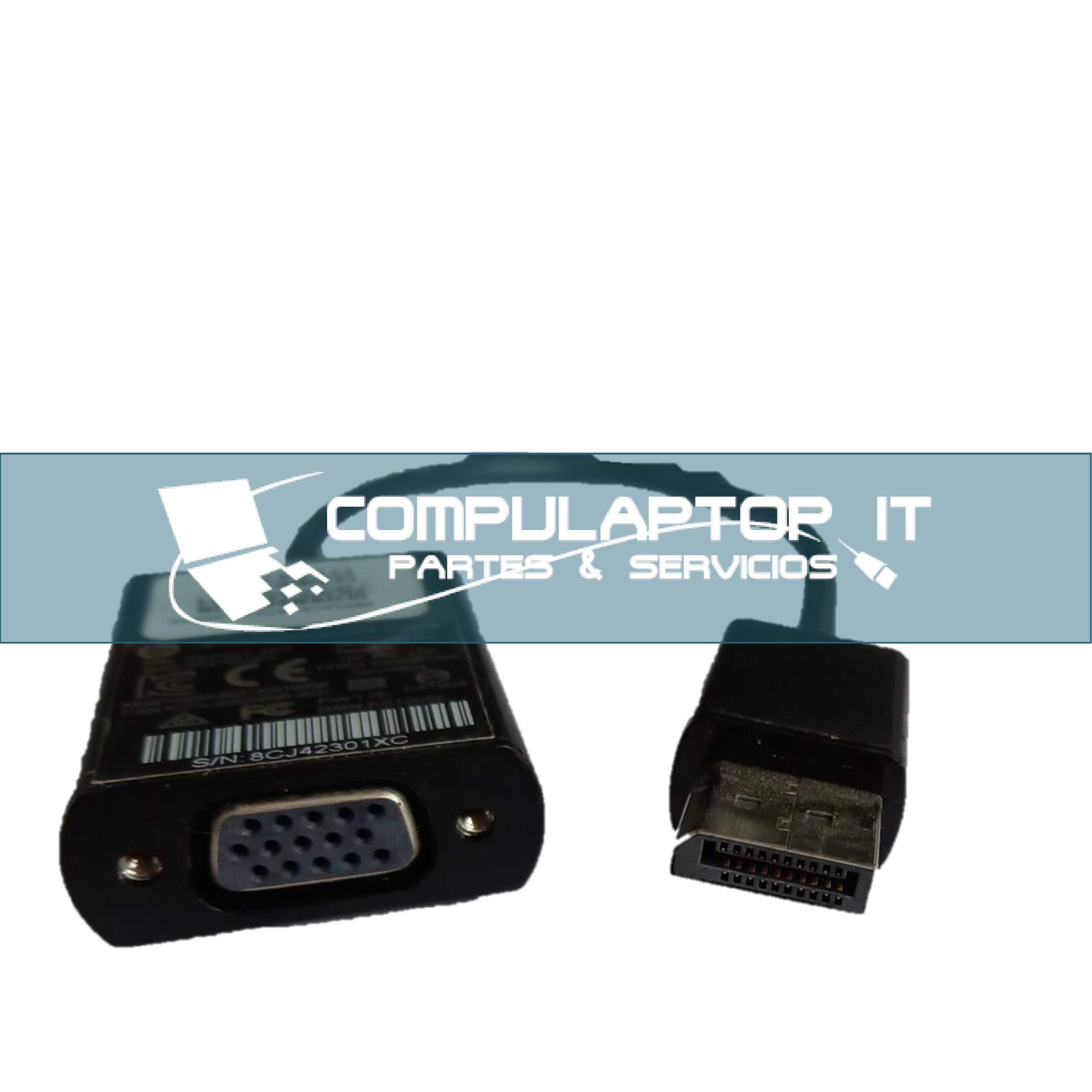 Adaptador HP DP a VGA Parte: 753745-001 - Image 2