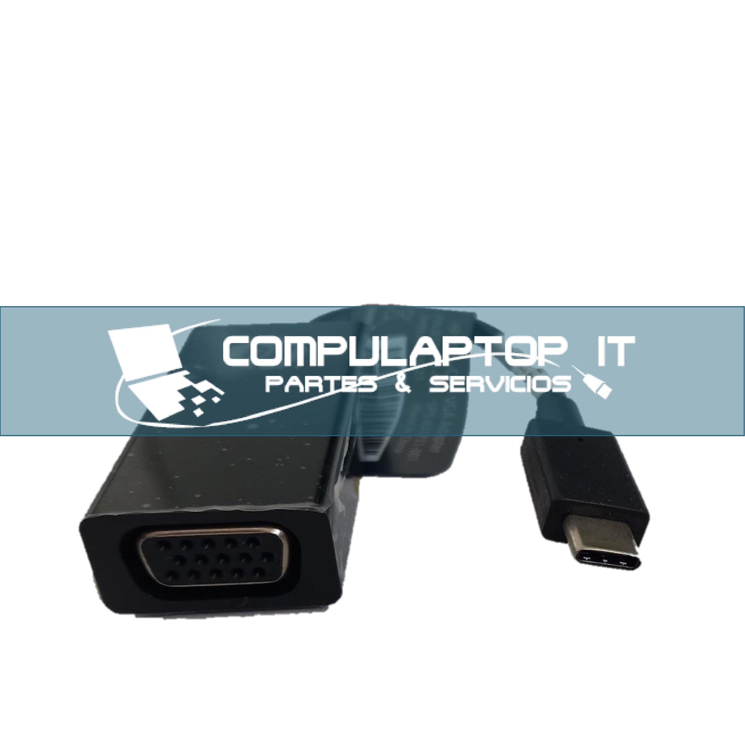 Adaptador HP USB Tipo C a VGA Parte: 831751-001 - Image 2