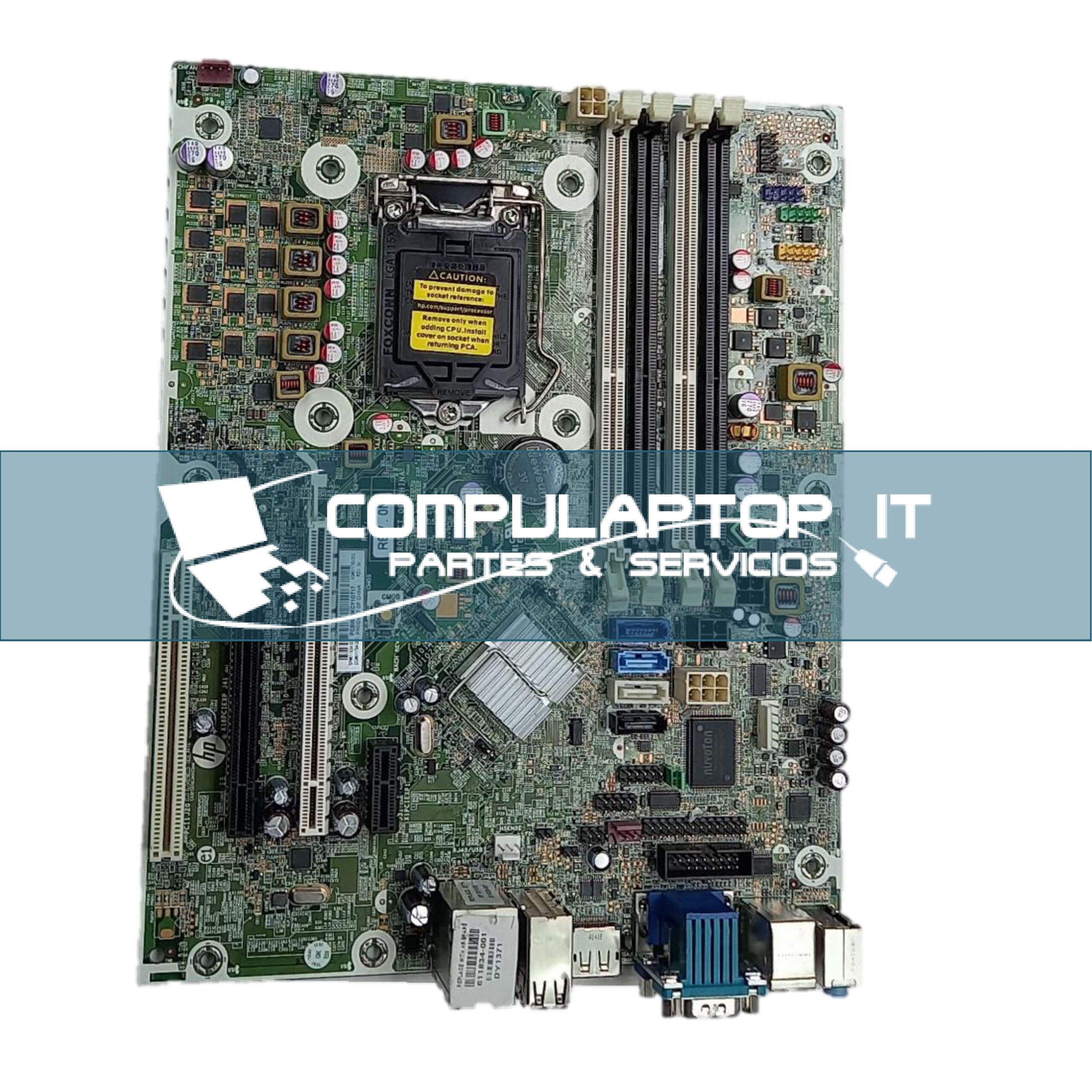 Motherboard HP 6200 / 6800 Parte: 614036-002 / 611794-000 / 615114-001 / 611793-002