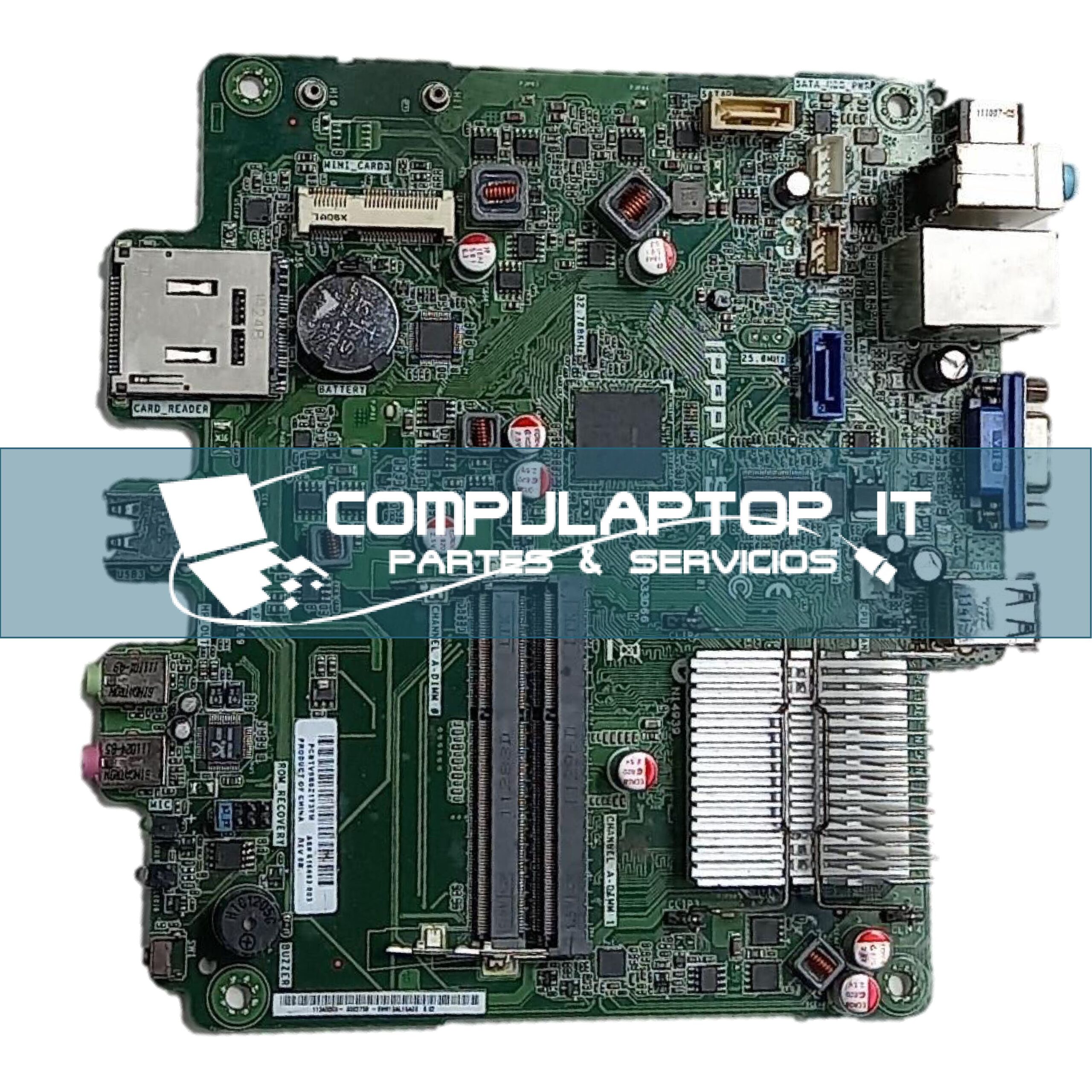 Motherboard HP Compaq 1500LA Domino Parte: 616663-003