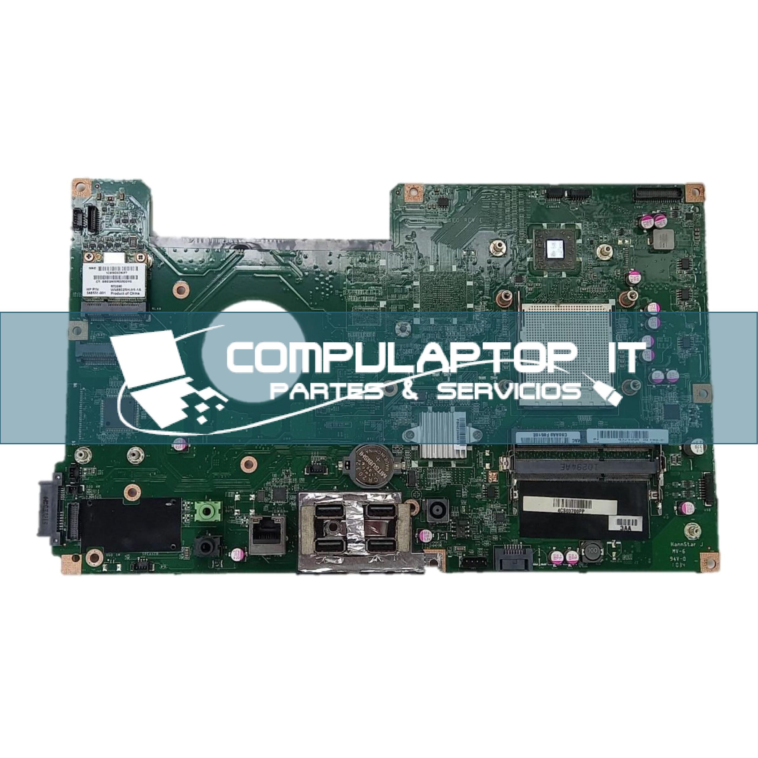 Motherboard HP TouchSmart 310-1000 Parte: 618639-001