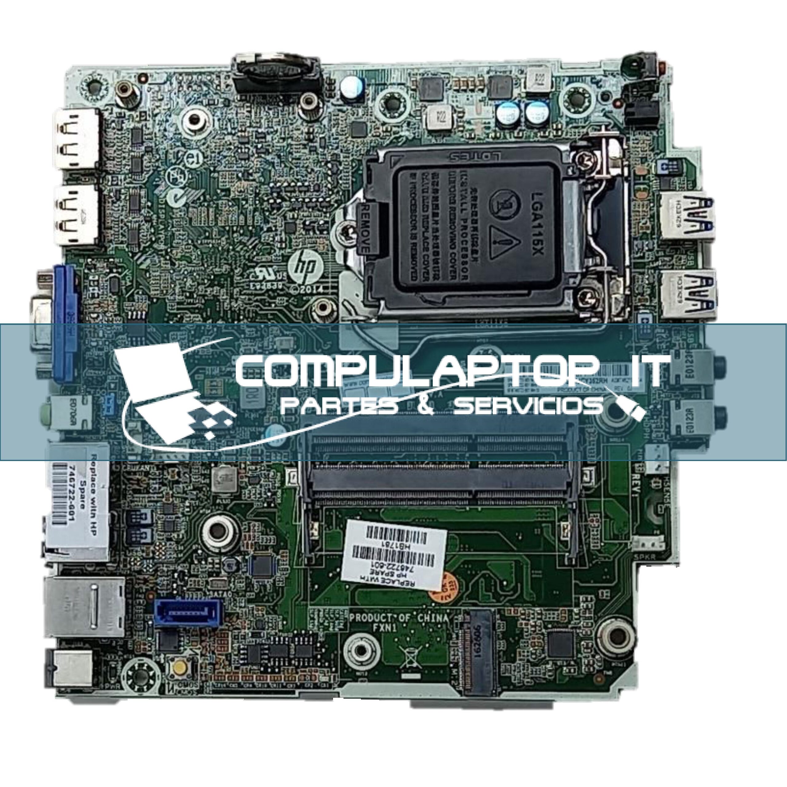 Motherboard HP ProDesk 600-G1 Parte: 746722-601