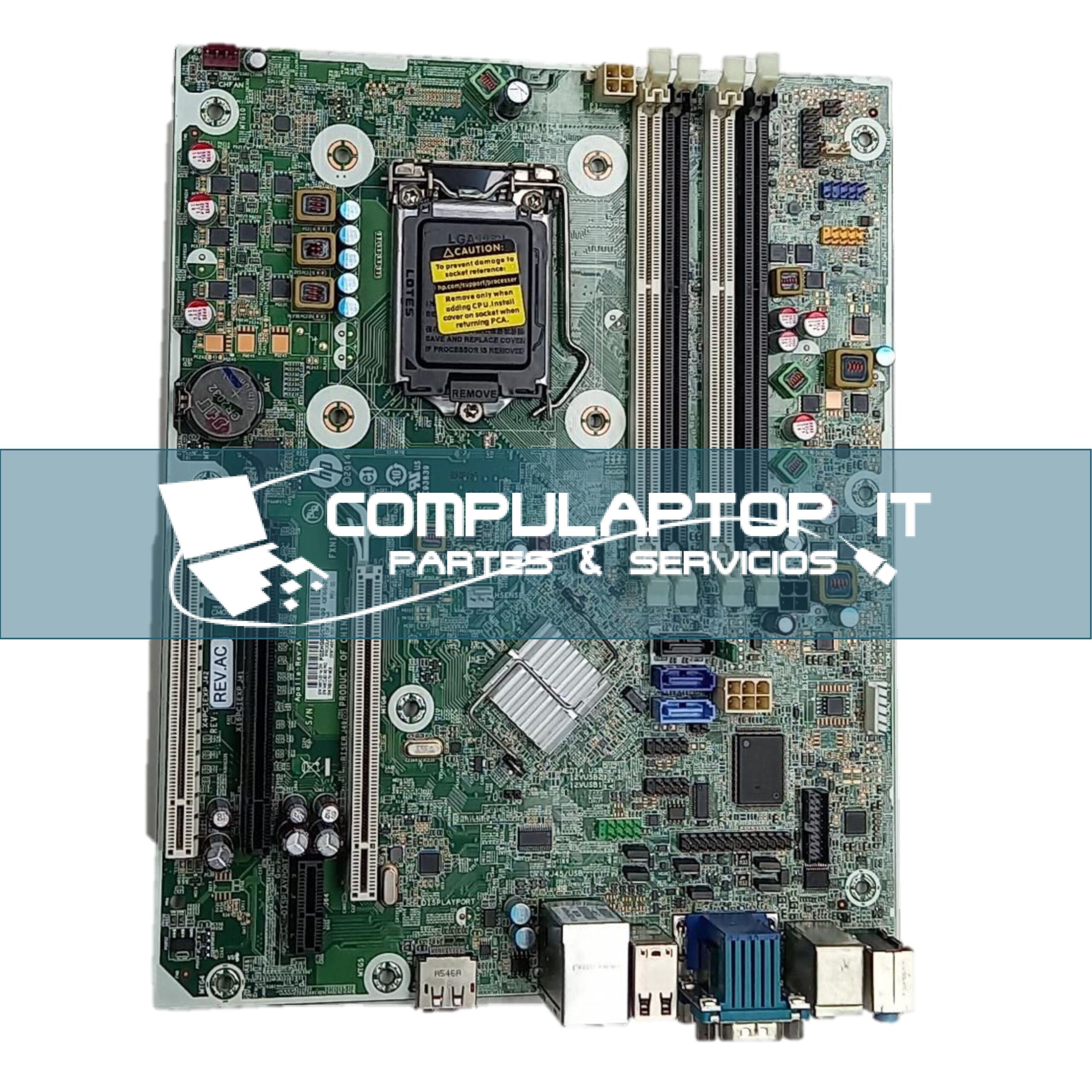Motherboard HP RP5810P Parte: 748493-001 / 748612-601