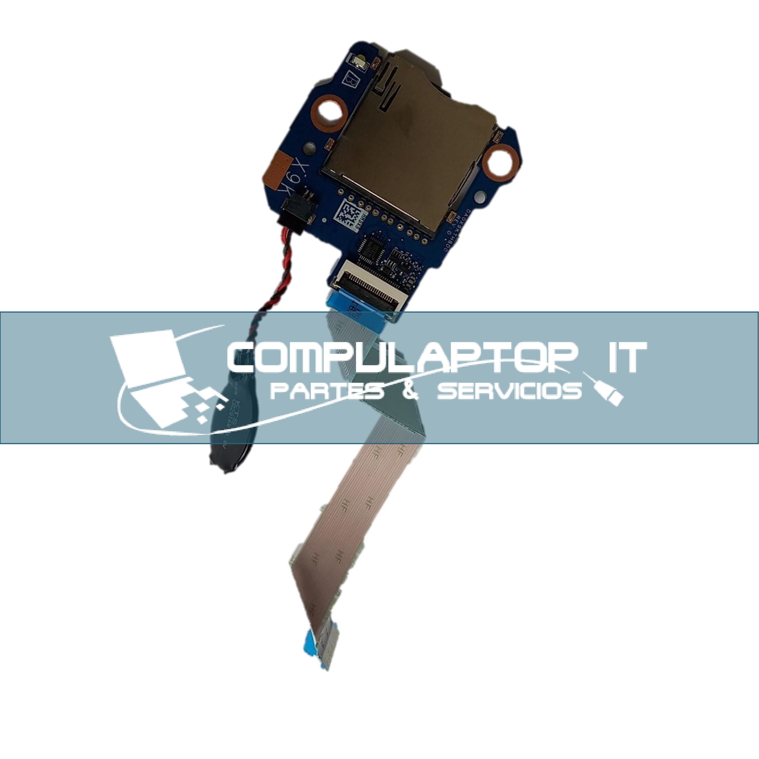 Placa Lector de Tarjetas HP Probook 445 G7 / 445R G6 Parte: DA0X9KTH8D0 - Image 2