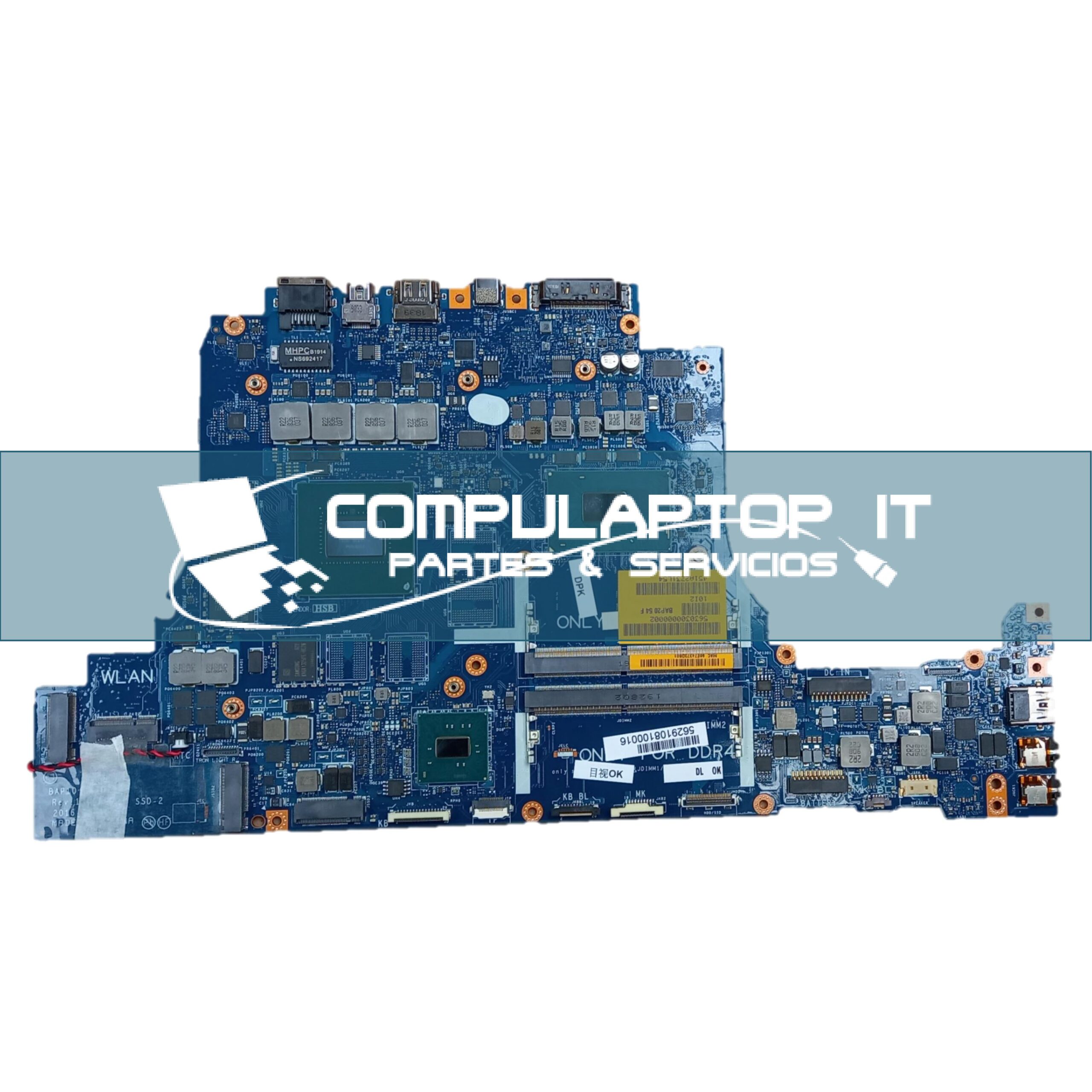 Motherboard Dell Alienware 17 R4 / 15 R3 Parte: EAP10