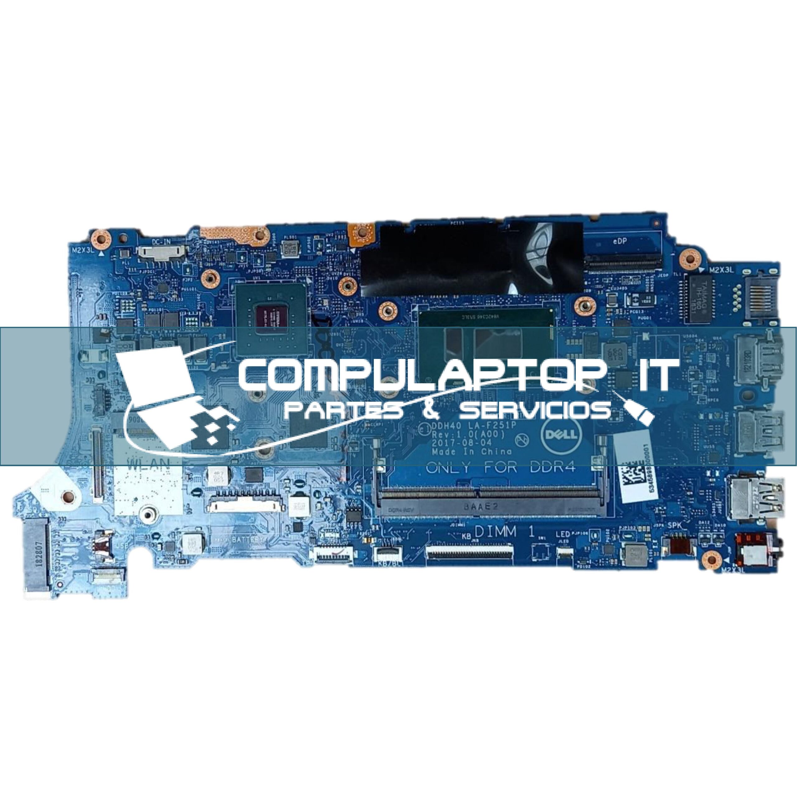 Motherboard Dell Inspiron 14-7572 / 7472 Parte: 0DDH40