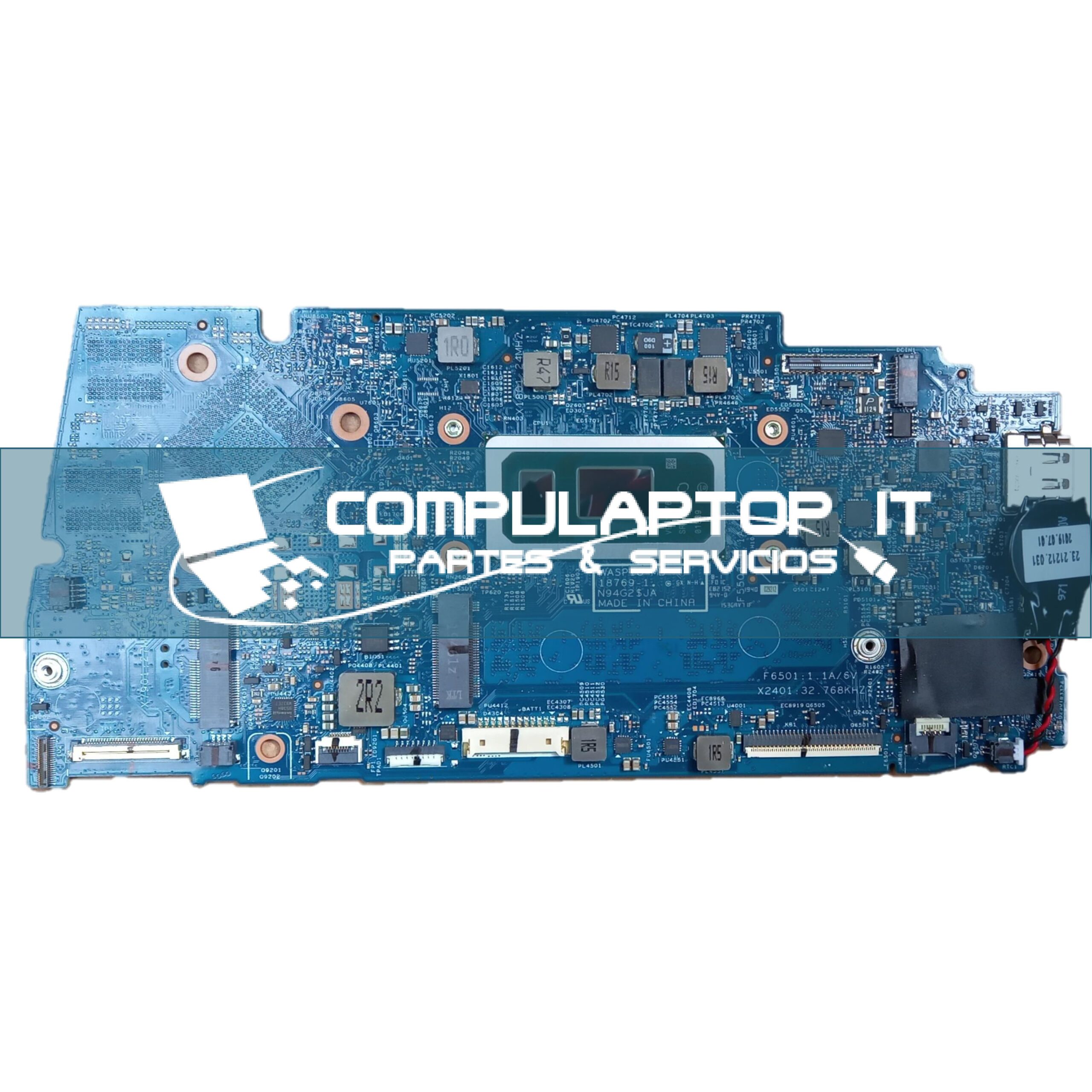 Motherboard Dell Inspiron 5390 / 5391 Latitude 3301 / Vostro 5390 / 5391 Parte: 0V61H1 / 0MHWPK