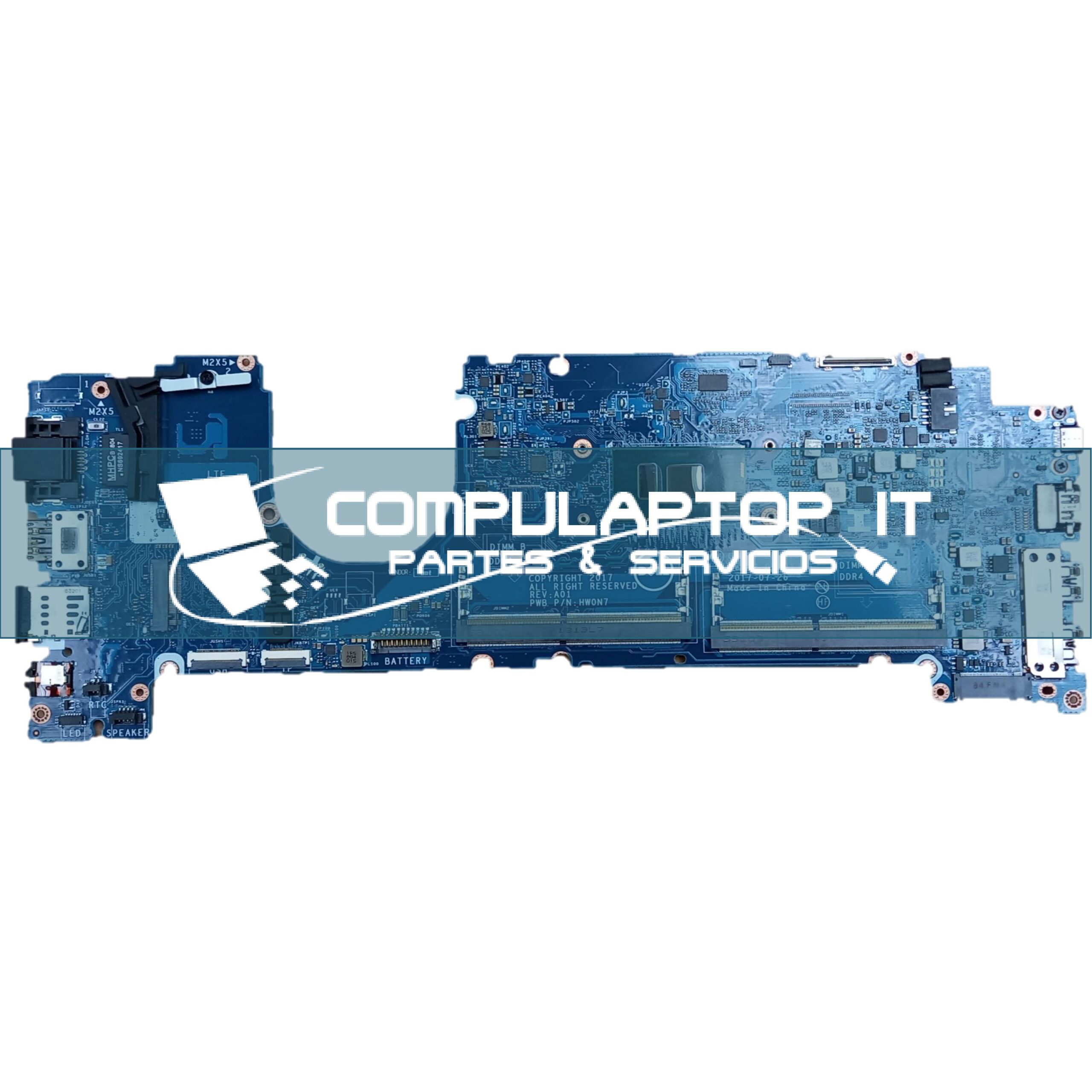 Motherboard Dell E7480 / 7480 Parte: 0MWGPY / 0YF9VM / 0R0YRF