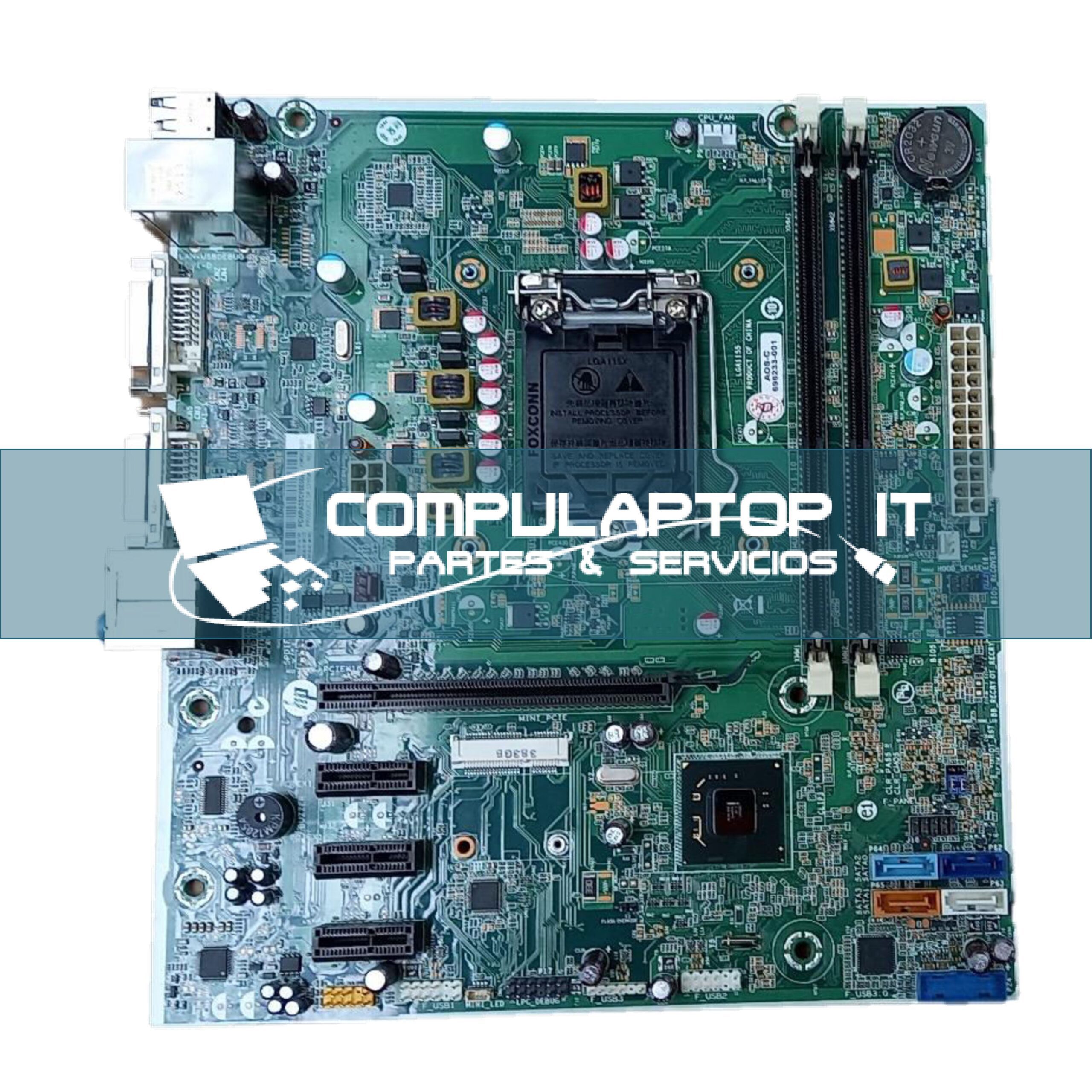 Motherboard HP Pavilion P6-2420T / P7-1500T Parte: 696233-001