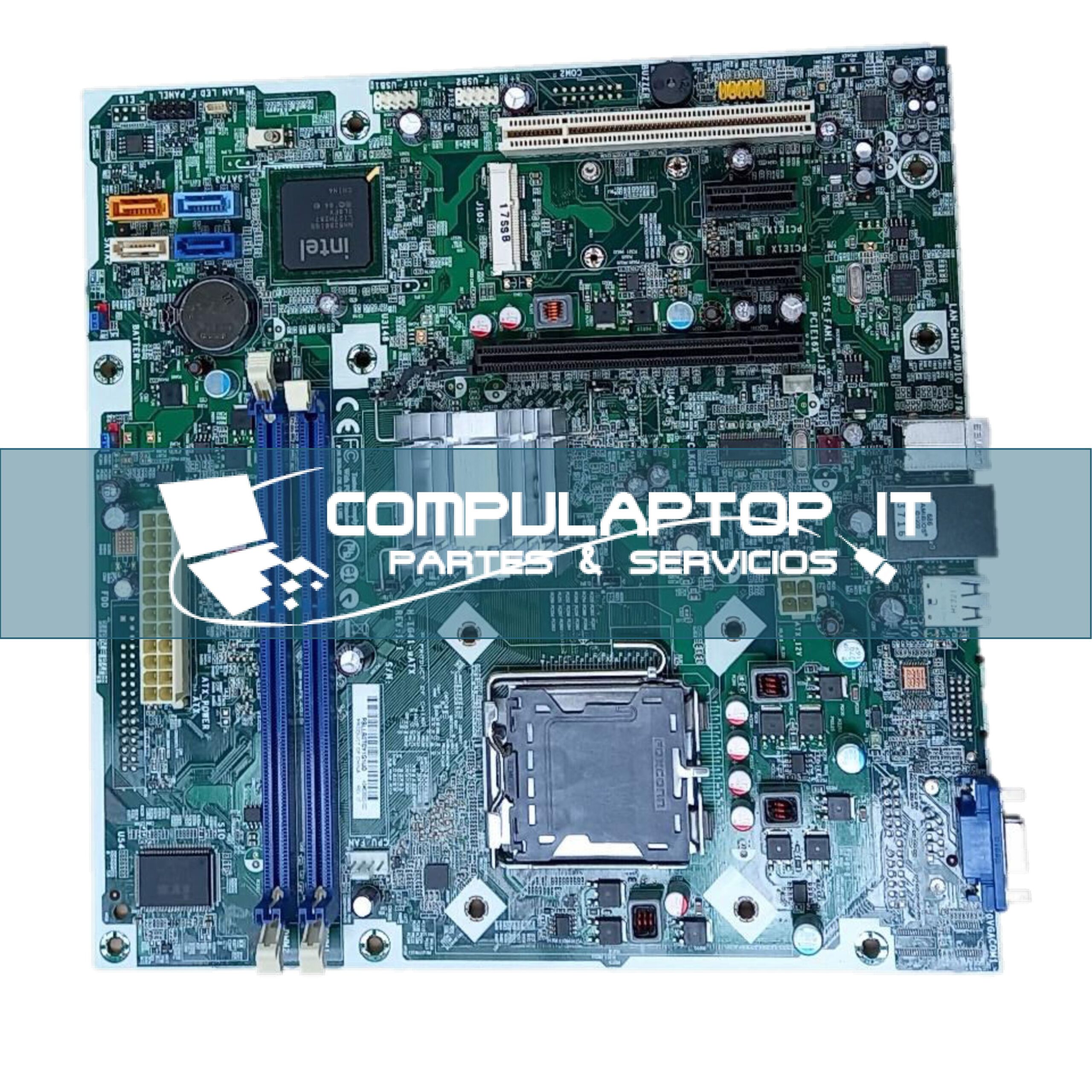Motherboard HP Pavilion SlimLine S5610T Parte: 608883-002