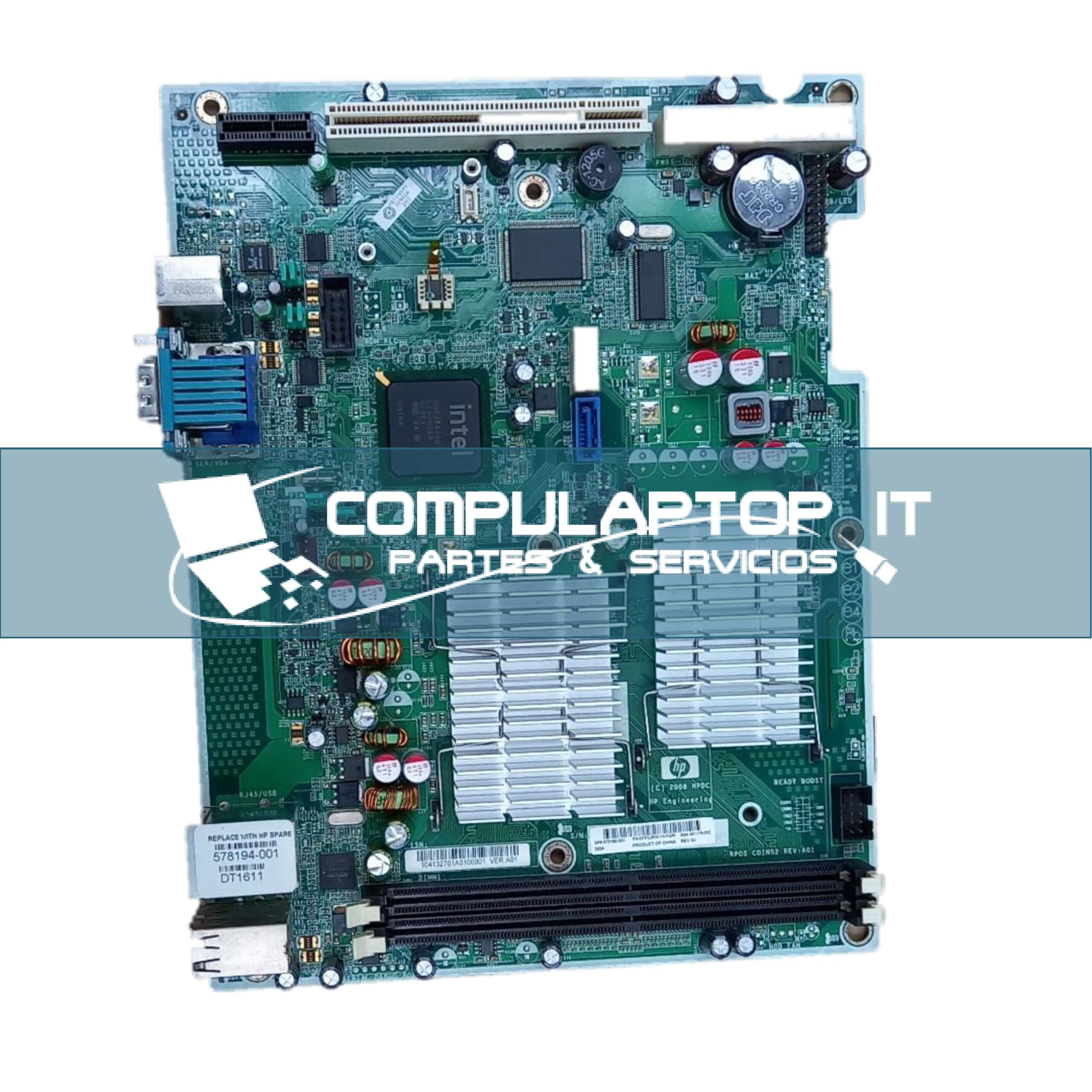 Motherboard HP RP 3000 Parte: 578194-001